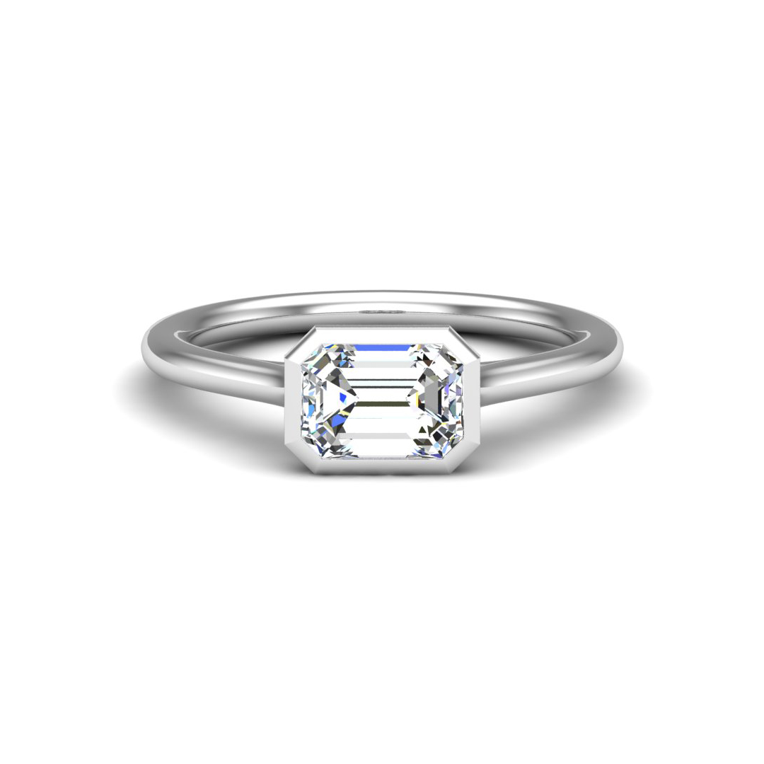 Harper Bezel Cathedral Solitaire